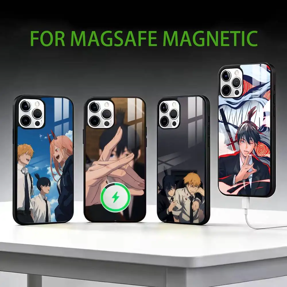 

A-Aki H-Hayakaw-a Phone Case For iPhone17,16,15,14,13,12,11 Plus,Pro Max Magnetic For Magsafe Wireless Charging
