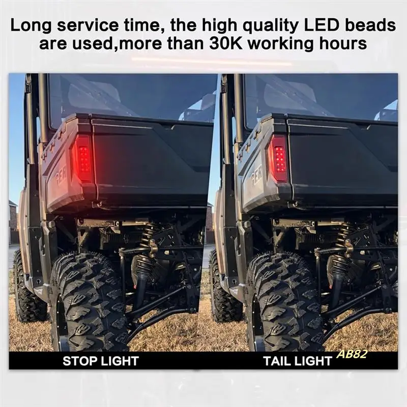 

UTV Tail Light Assembly LED Taillight For Polaris Ranger 570 900 1000 XP General 1000 Rear Brake Stop Light 2412774