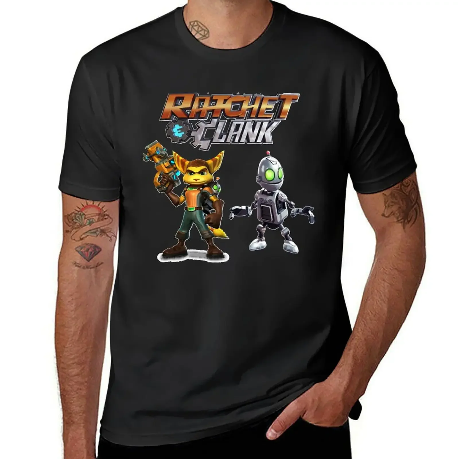 Ratchet and Clank T-Shirt sweat sublime mens designer t shirt