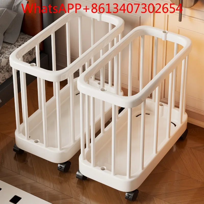 Household cleaning tools storage basket removable storage basket toilet broom mop finishing rack (2PCS)