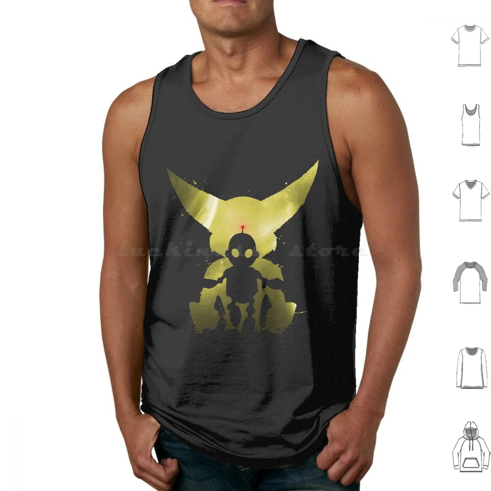 

Усилитель с трещоткой Clank Galaxy Yellow, Galaxy Yellow Ratchet And Clank Майки Жилет без рукавов с трещоткой Clank Galaxy Yellow