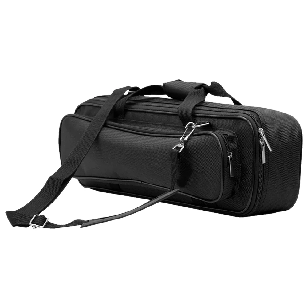 

Flute Bag: 16/17 Inch Oxford Cloth Padded Case For Flute Piccolo Recorder Durable Instrument Storage Carrying Cover