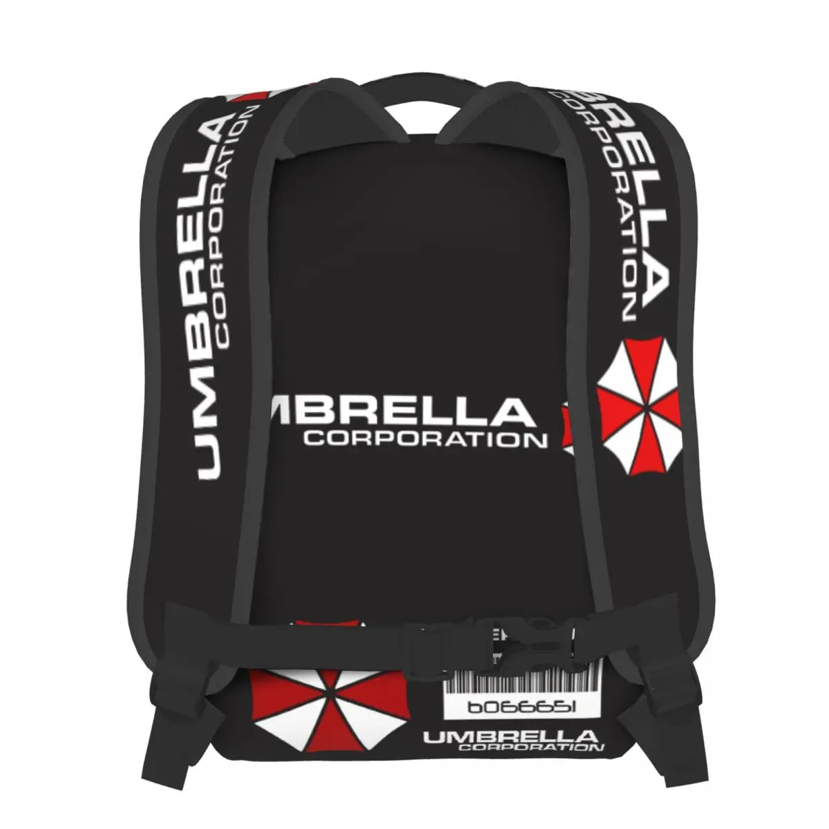 Black Students School Bags Umbrella Corporation Boy Girl Fashion Teens Books Backpack Soft Rucksack Unisex