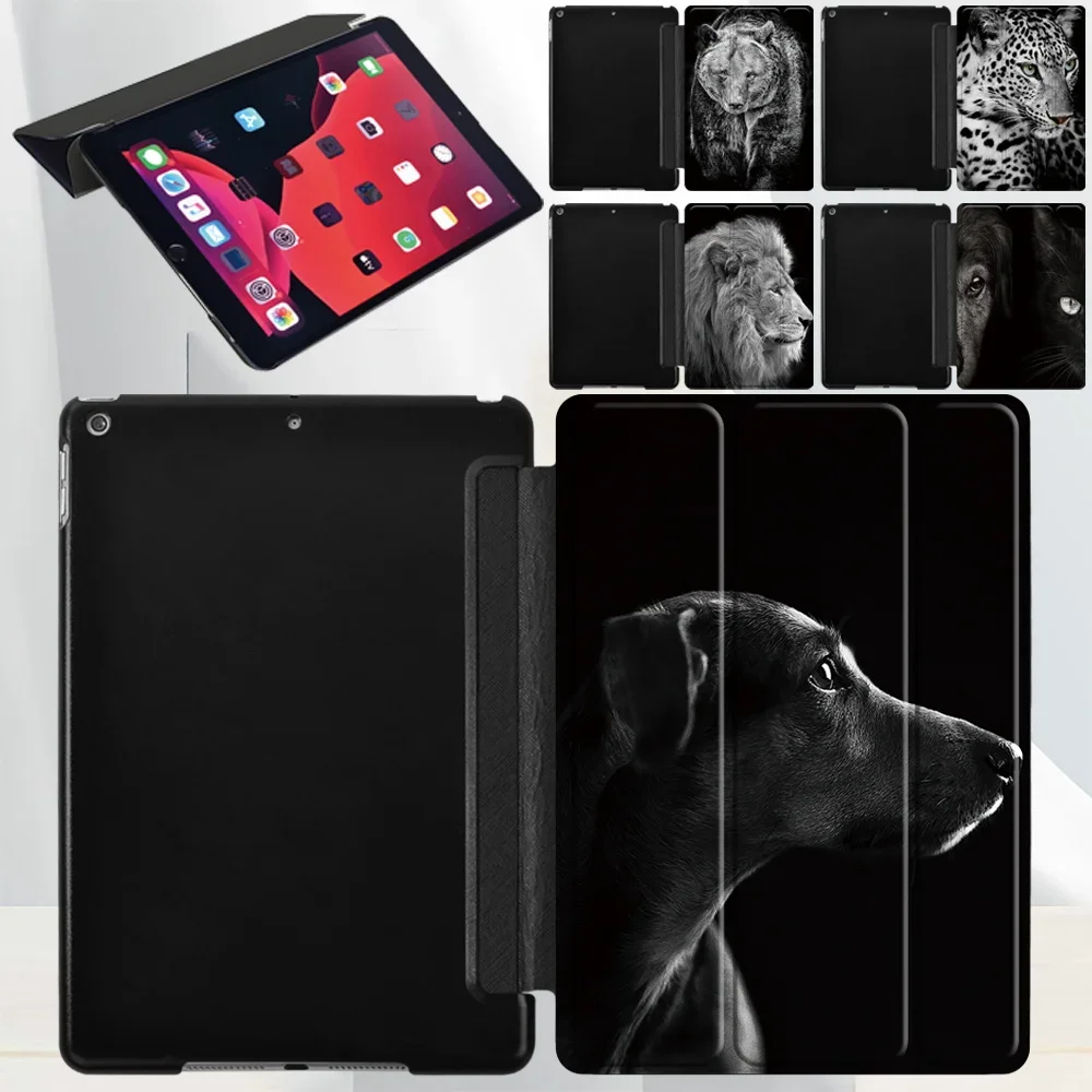 

For Apple IPad 8/7/6/5/iPad Air 4/3/2/1/iPad Mini 4/5/1/3/2/iPad Pro 11 Tablet Case Pu Leather Protective Cover + Stylus