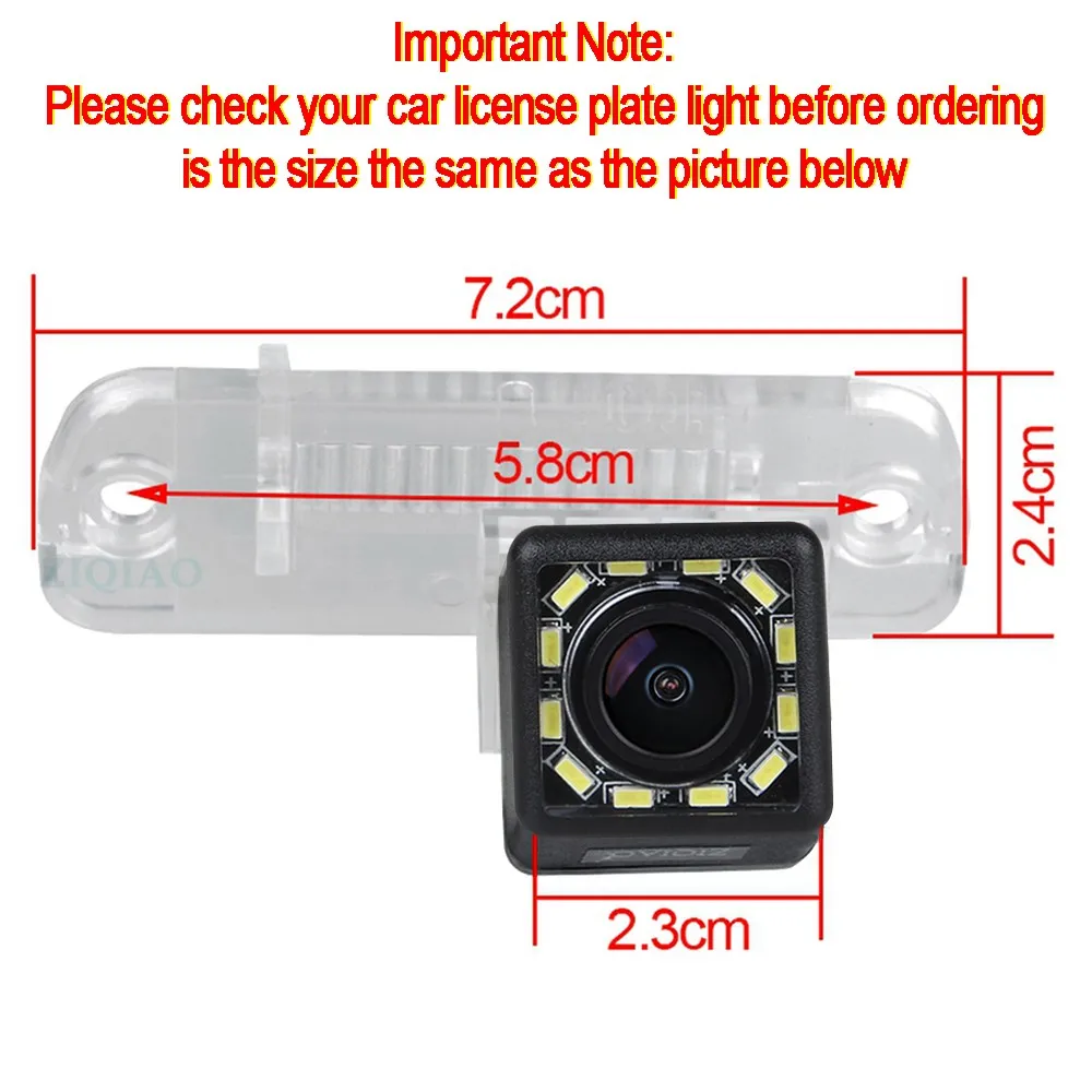 ZIQIAO for Mercedes Benz GL Class X164 M Class ML350 W164 R Class W251 2006-2014 Rear View Camera HS066