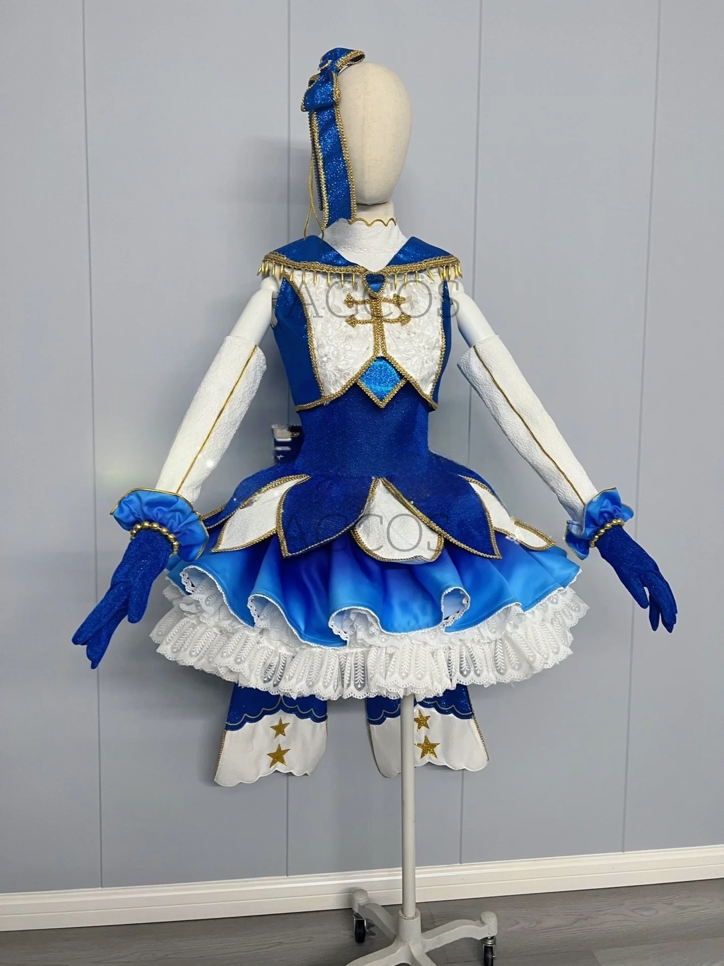 AGCOS Customized Sonoda Umi Cosplay Costume Christmas Uniforms Dress Lovelive Costumes Cosplay