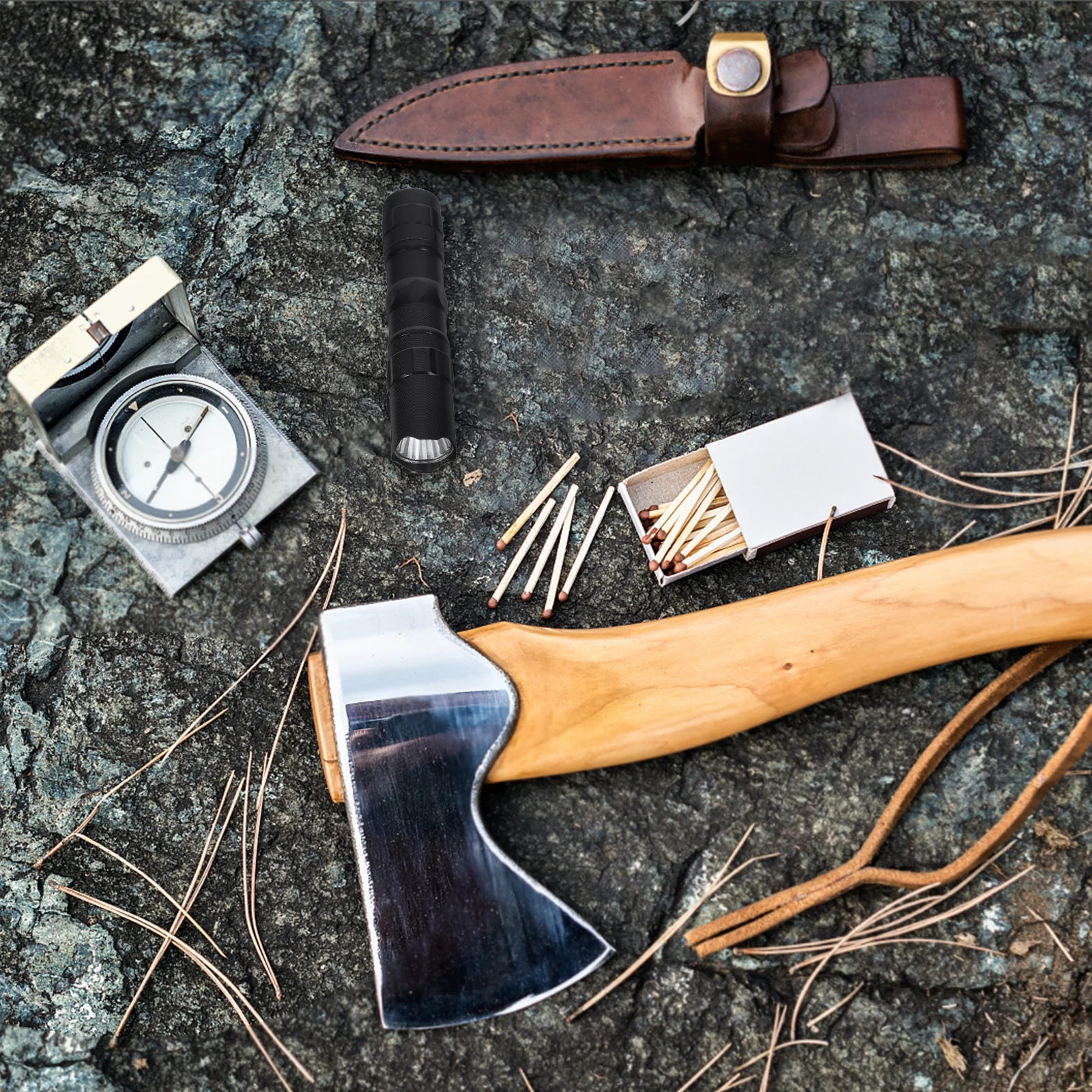 3W 300Lm Mini Led Flashlight Black Waterproof Shockproof For Outdoor Camping Hiking Hunting Torch Keychain Aluminum Alloy Light