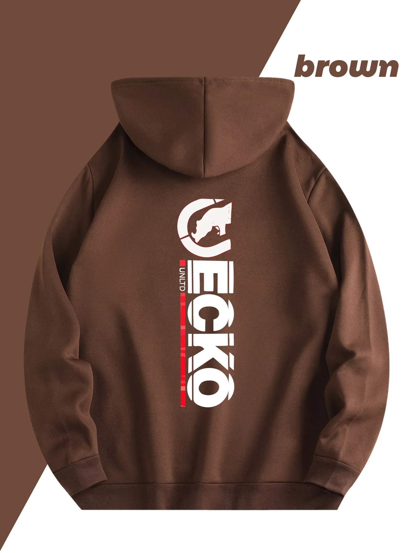 Jersey informal para hombre, capucha con cordón ajustable, ajuste Regular, lavable a máquina, ropa cómoda y cómoda para todas las estaciones