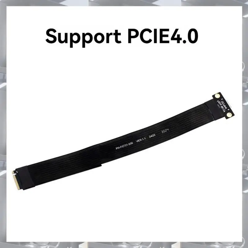 Hot Selling-M.2 NVME To Oculink Extension Cable For SSD Graphics Card M2 M Key To SFF-8612 Adapter Pcie 4.0 Cable For Desktop La