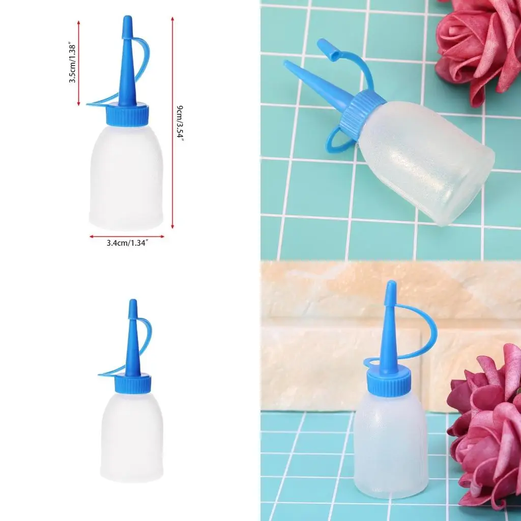 

30ml Industrial Glue Gel Oil Ketchup Plastic Squeeze Bottle Jet Dispenser for w/ high quality
