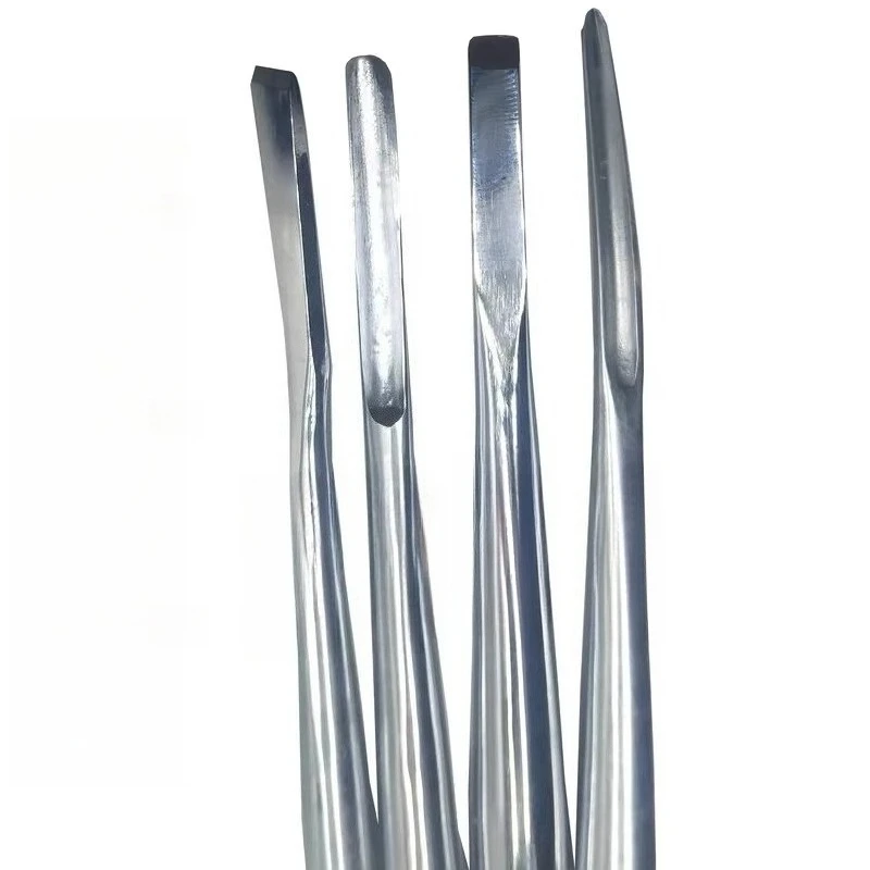 Dental Extraction of Wisdom Teeth To Ambush Teeth Tools Bone Hammer Chisel Teeth Quite Minimally Invasive Dental Knife