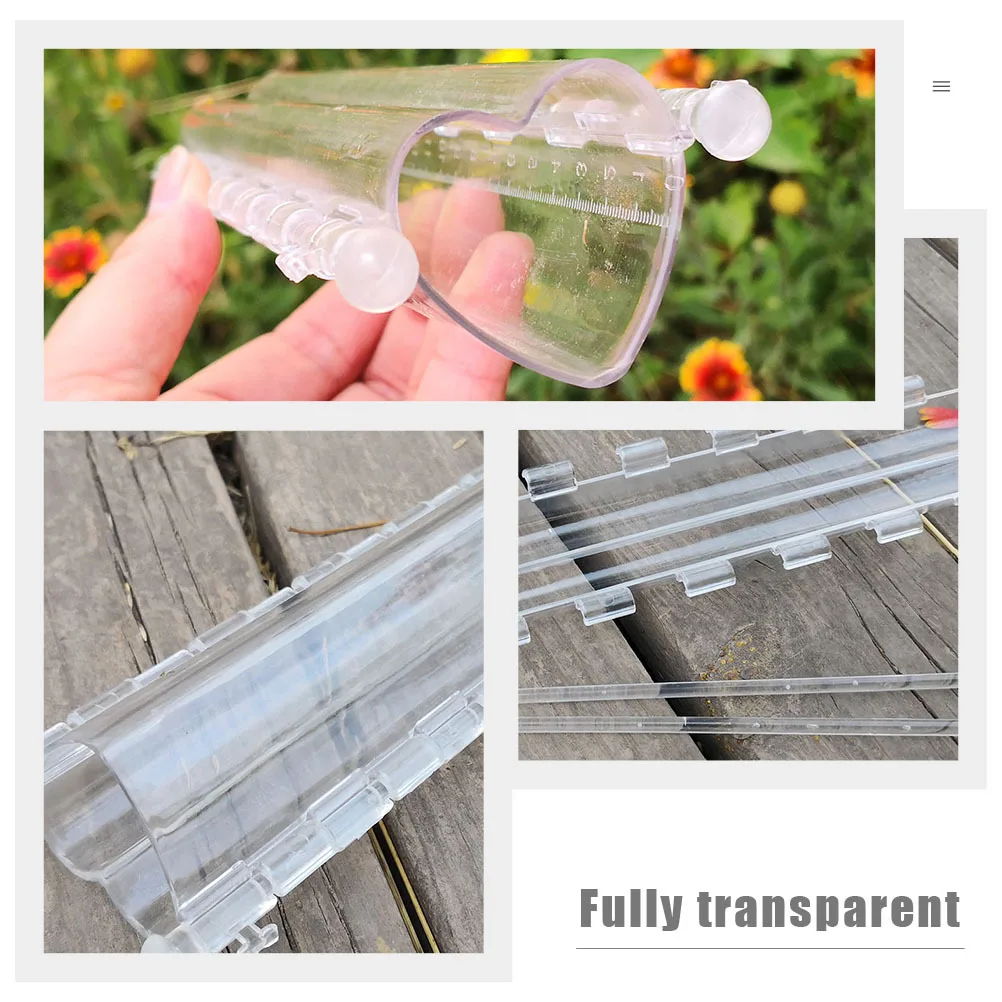 

2 Pcs Heart-shaped Fruit Mold Vegetable Growth Cucumber Growing Molds Transparent Forming Gardening