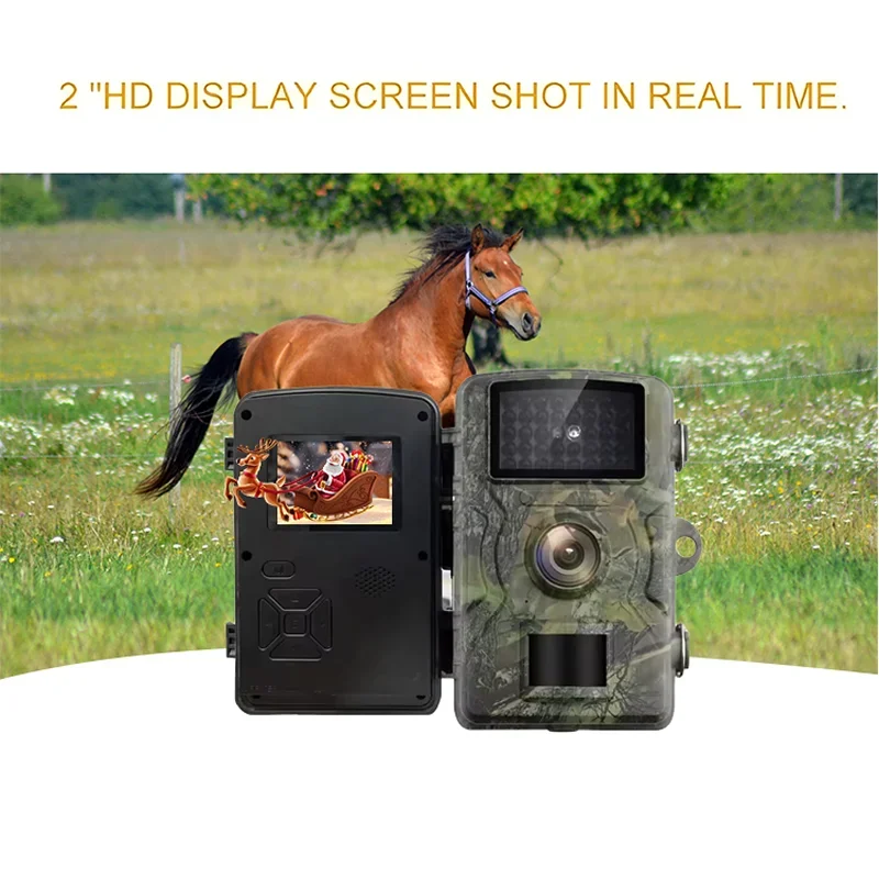 

Hunting Trail Camera Wild Life Camera 1080p With IR Night Vision Motion Activated Outdoor Trail Camera Trigger Wildlife Scouting