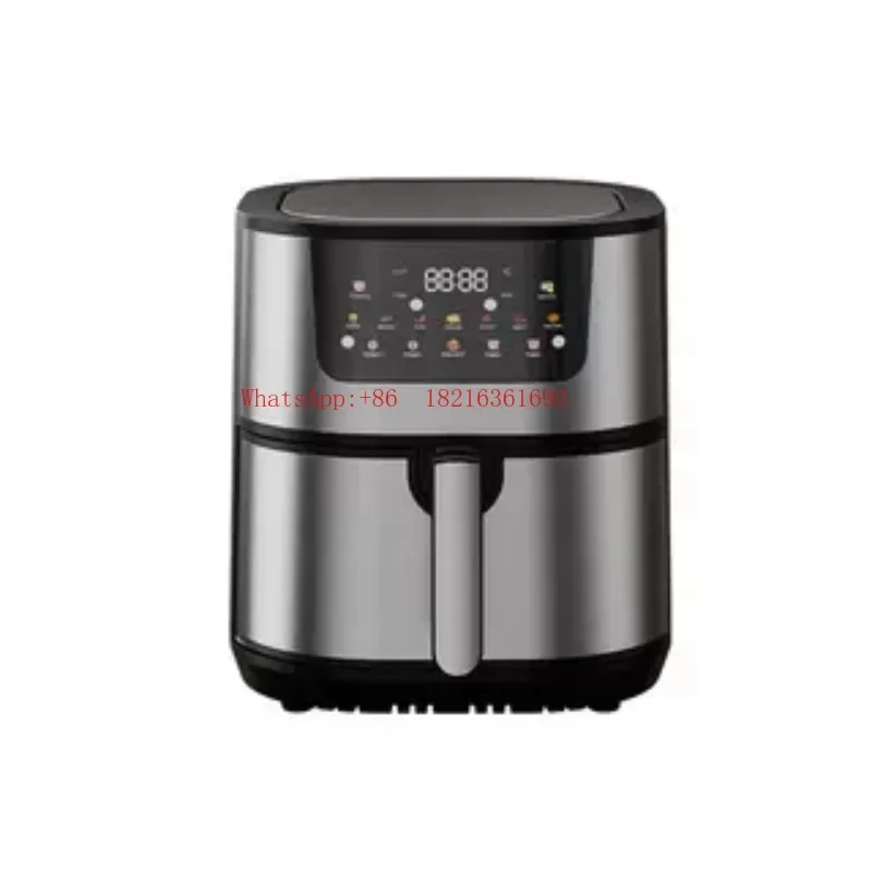 2026GOOD 1Pcs Household Large Capacity Multifunctional Stainless Steel Air Fryer