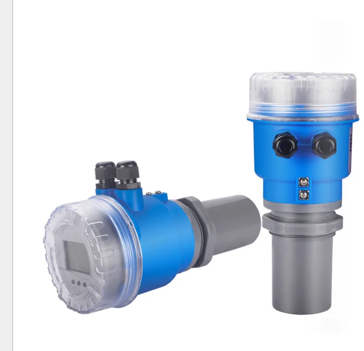 Ultrasonic Level Sensor 0.5% Accuracy Promesstec CE Marked Aluminium Alloy 15m Range Water Tank Level Measurement 3-Year