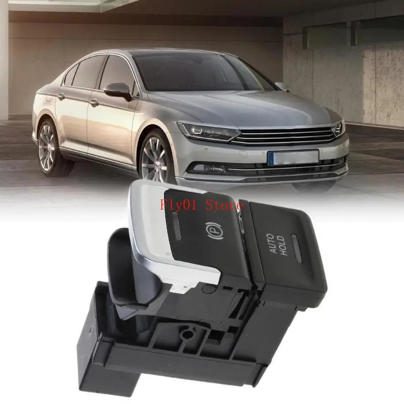 

Car Electronic Hand Brake Parking Switch Button Handbrake Control Button Assembly for B8 Auto Accessories