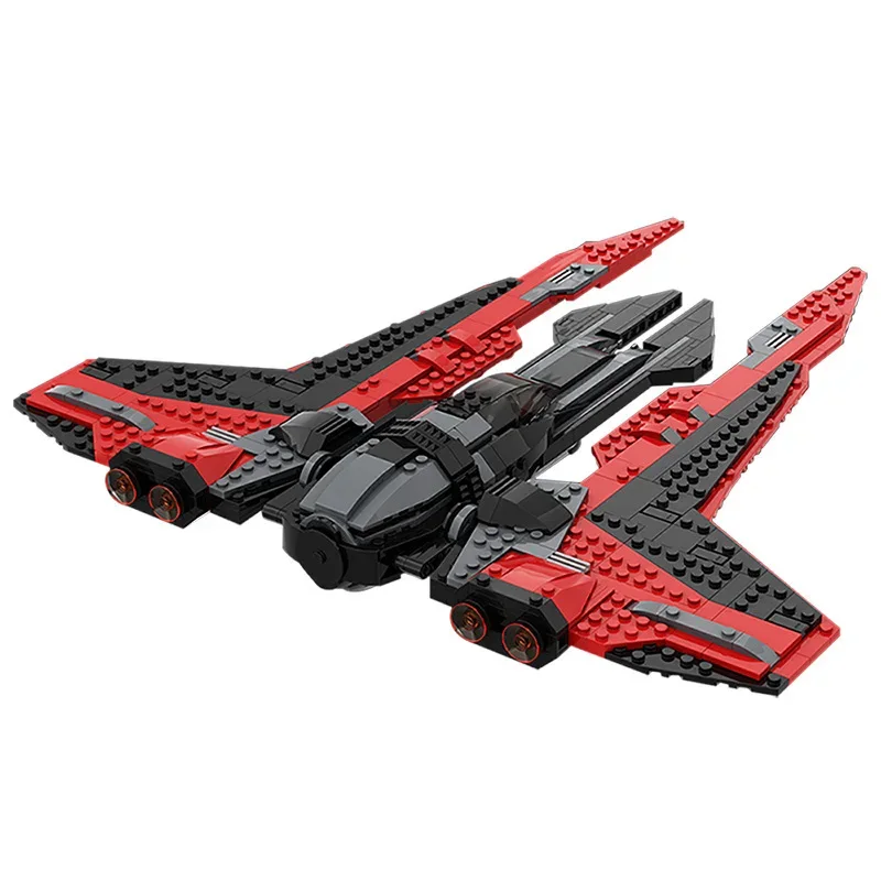 MOC-32053 klassische Filme Space Fighter Bausteine Kit Darth Mauls Handschuh Krawatten schutz Starfighter Modell DIY Kinderspiel zeug Geschenk