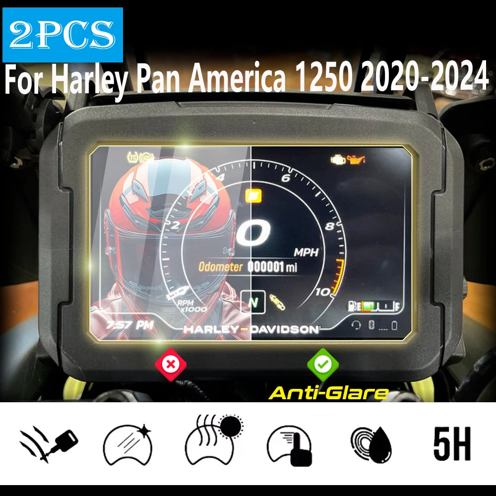

Motorcycle Cluster Scratch Protection Film Screen Protector For HARLEY PAN AMERICA 1250 S PA1250 S PANAMERICA1250 2020-2024