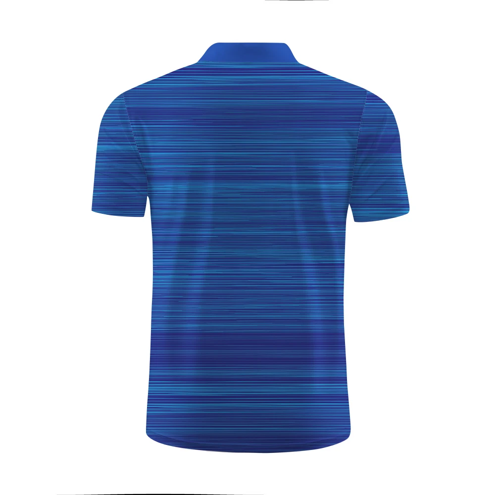 Bunte Clouldy Design Sublimation Polyester Atmungsaktiv Polo T-shirt Bowling Tennis Angeln T-shirt