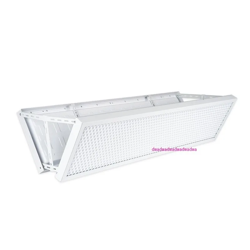 

LED Anti-glare Badminton Hall Light, Honeycomb Grille 60W Arena Lighting, Indoor Long Strip Badminton Hall Light
