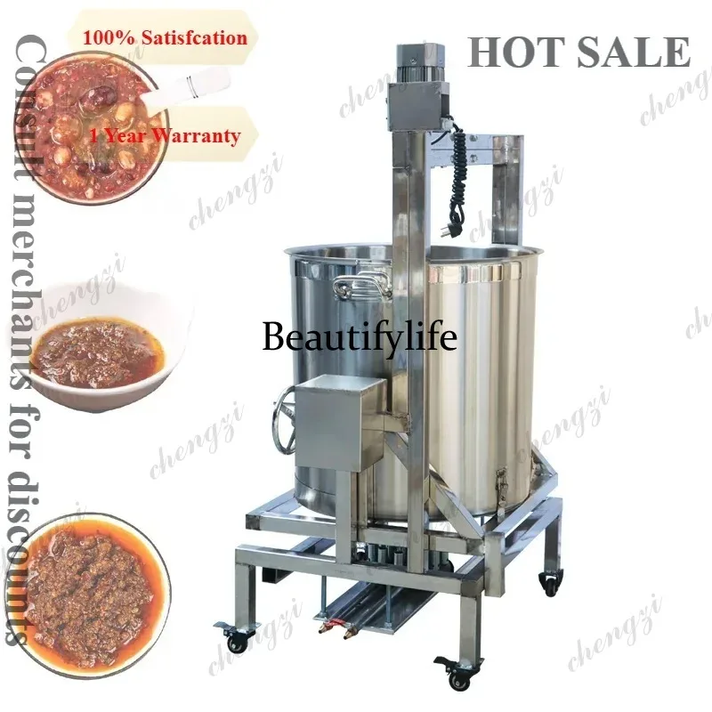 

A81 Automatic Food Heat Machine Kitchen Robot Cooking Machine With Mixer