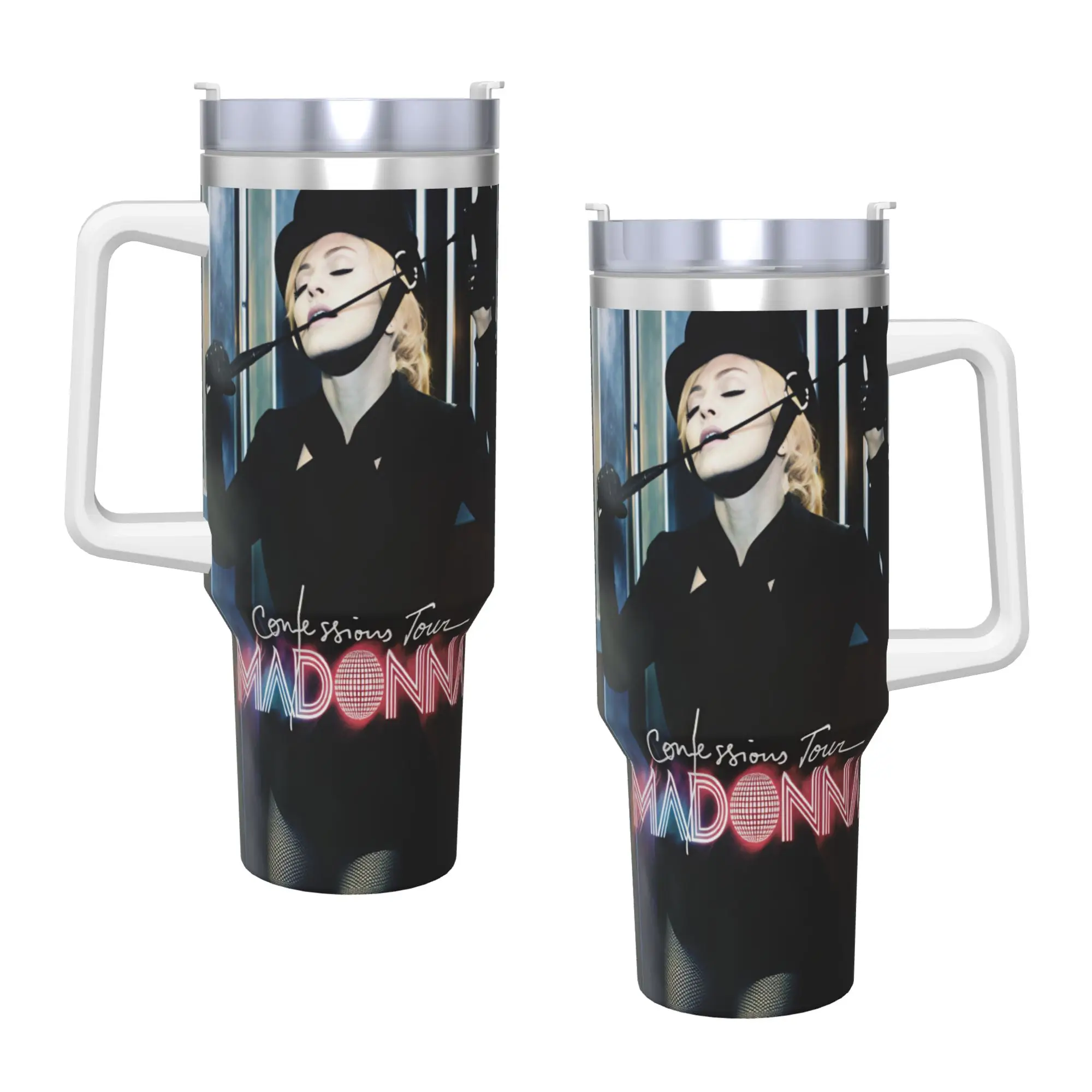 Madonnas Confessions II 2026 Tumbler Cold Drink Water Bottle Heat Preservation Stainless Steel Coffee Mug Travelist Mugs Cup