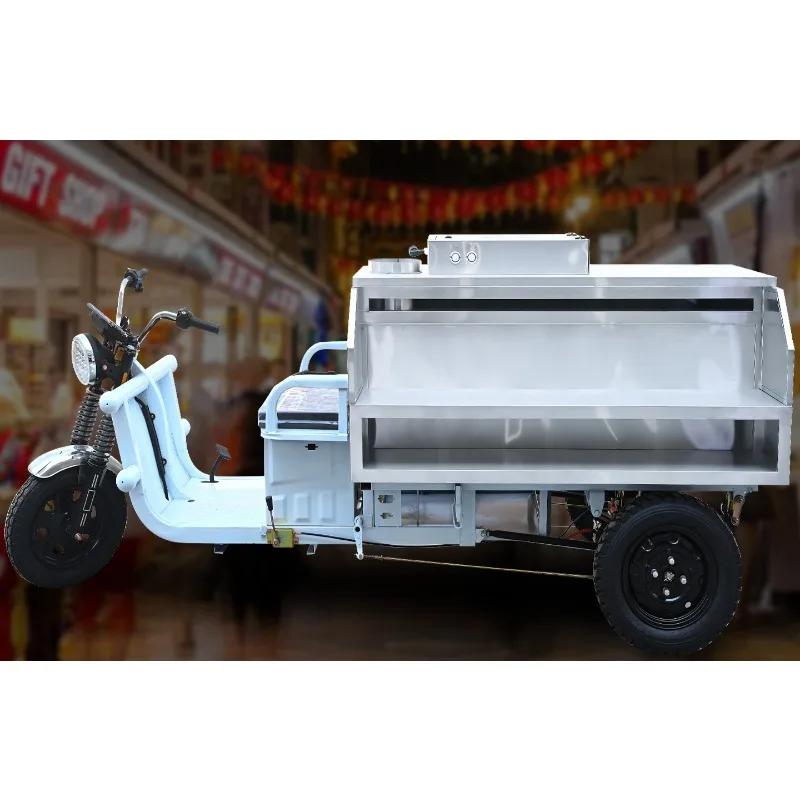 

Desktop smokeless barbecue truck Commercial fume purifier all-in-one machine Vehicle mobile stall