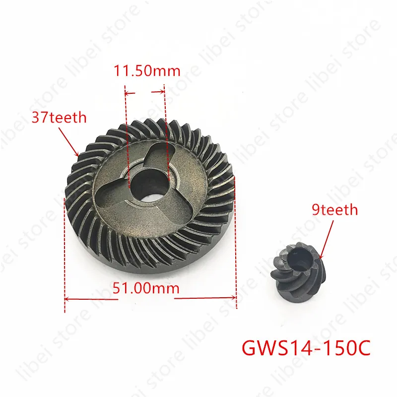 

Gear Replace For Bosch 150 GWS14-150C GNF35CA GWS10-125C GWS1000 GWS15-125CIT AG60-125 GWS15-150CI GWS17-150CI GWS14-125CIT