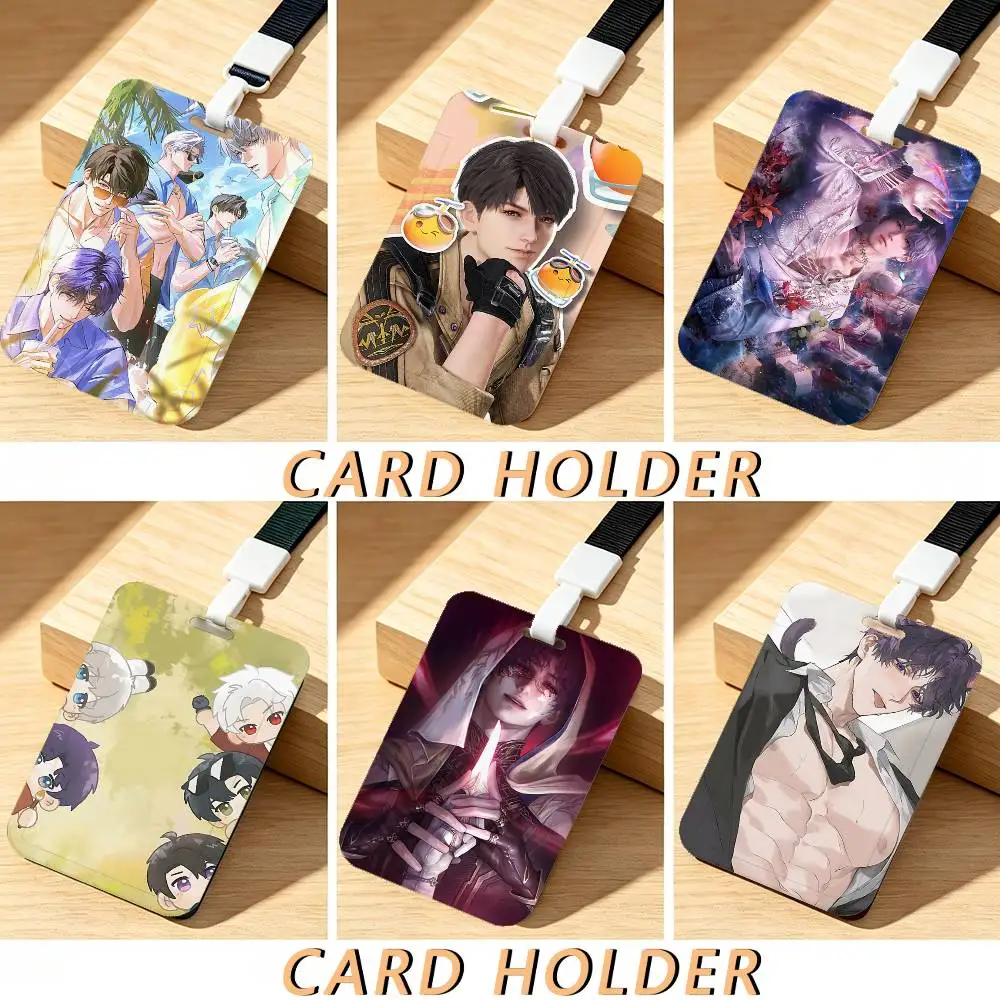 L-Love And D-Deepspace Trendy Luxury ID Card Holder Lanyard Gift Men And Women For Gift Daily Life