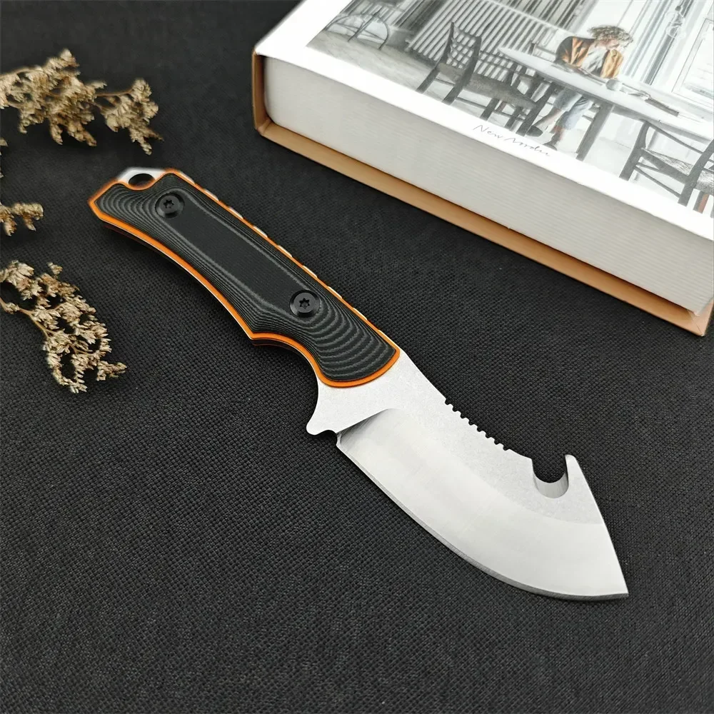 

BM 15018 Охотничий скрытый каньон с фиксированным лезвием 8Cr13Mov, ручка G10, ножны из кайдекса EDC, тактический нож для выживания на открытом воздухе, охотничий инструмент