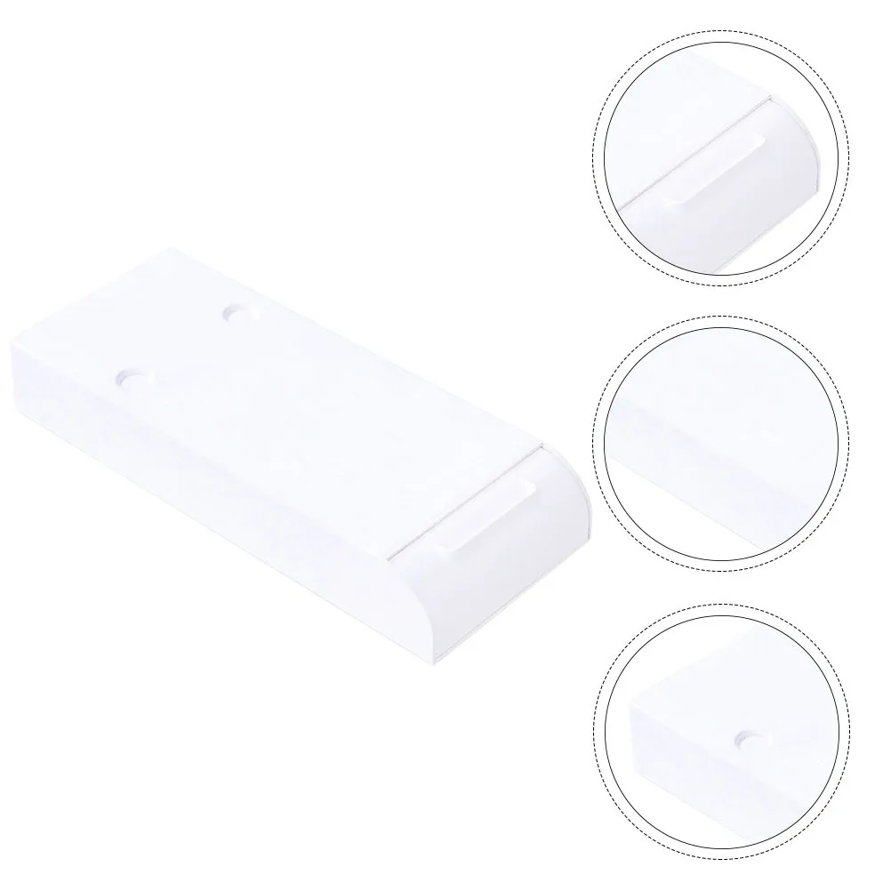 

2Pcs Stick on Drawer Under Desk Box Strong Adhesive Design Long Lasting Use Ideal for Mobile Phone USB Cable Storage