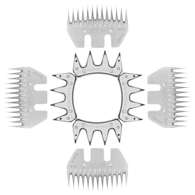 Wool Shears 13 Tooth Blade Goats Sheep Shears Comb Cutter Alpaca Barbering Farm Animal Husbandry Wool Machine Blade Shaving Tool