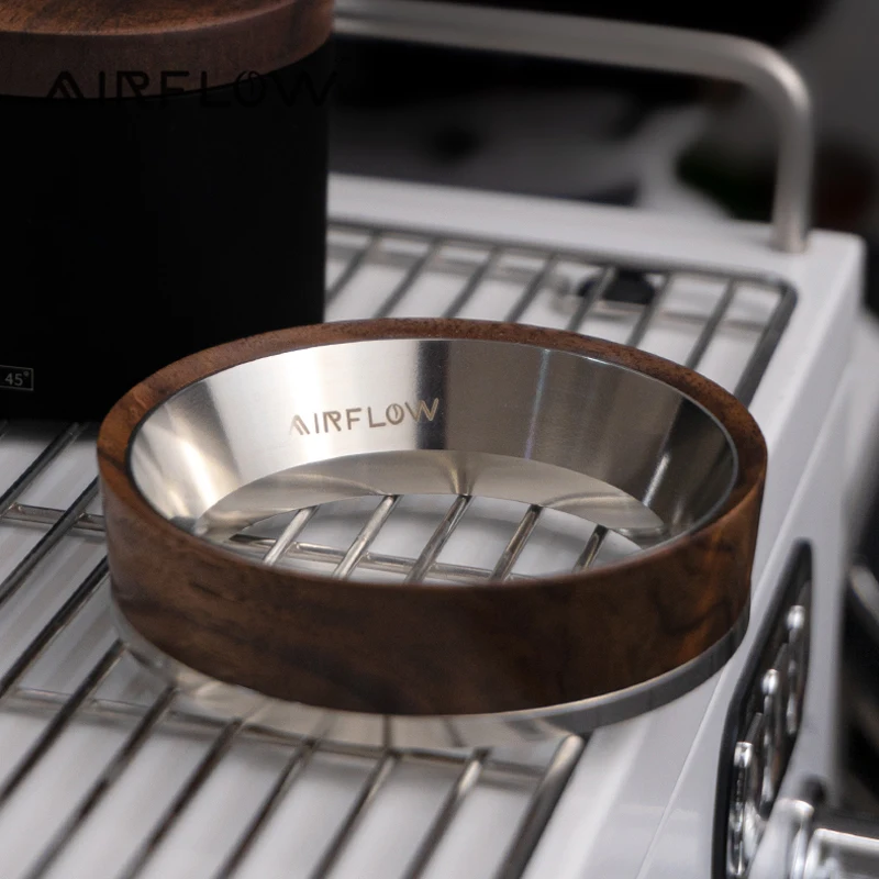 AIRFLOW Coffee Dosing Ring Stainless Steel For 58MM Portafilter Coffee Handle Cloth Powder Ring Barista Espresso Accessories