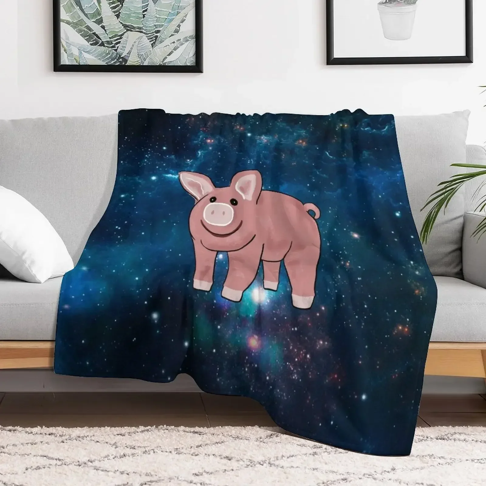 Slumberland Pig Dream Throw Blanket Polar Sofa Quilt Sofas Blankets