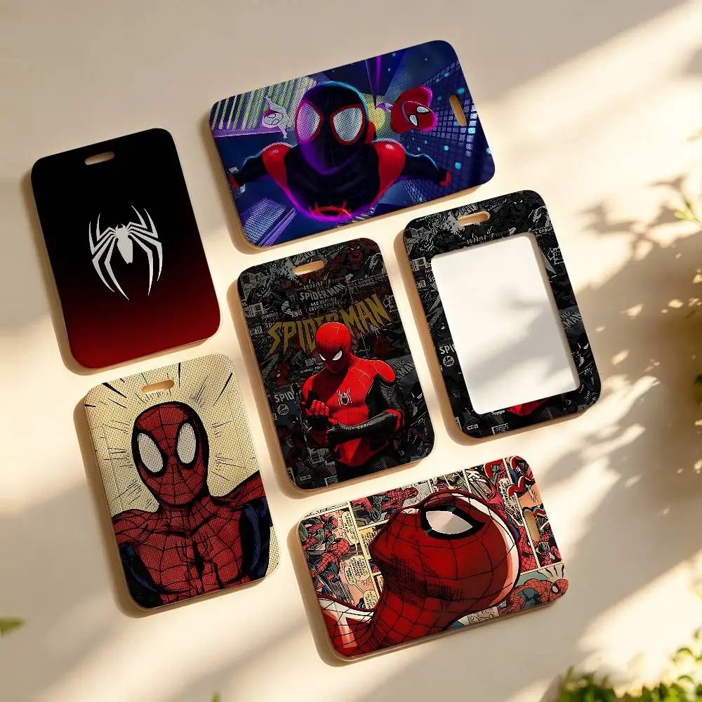 S-Spider-Man-S NFC Contactless Sliding Card Sleeve For Student Cards, Bus Cards, ID Cards, And Work Permits