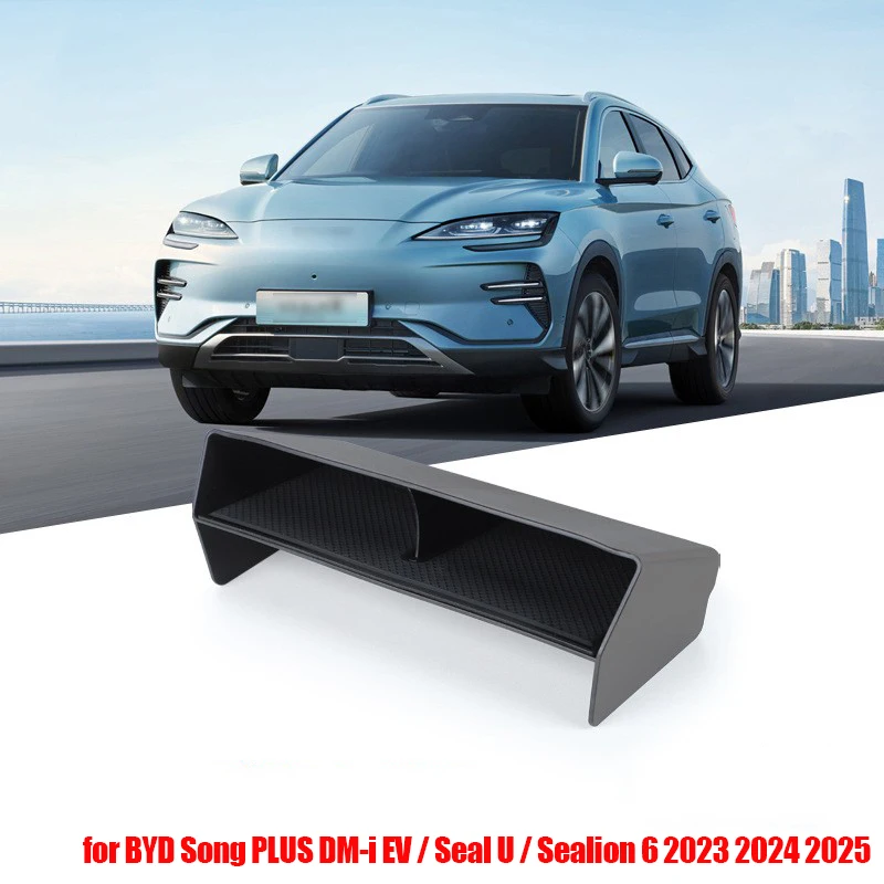 Car GPS Screen Sun Shade Visor for BYD Song PLUS DM-i EV / Seal U / Sealion 6 2023 2024 2025 Car Central Dashboard Accessories