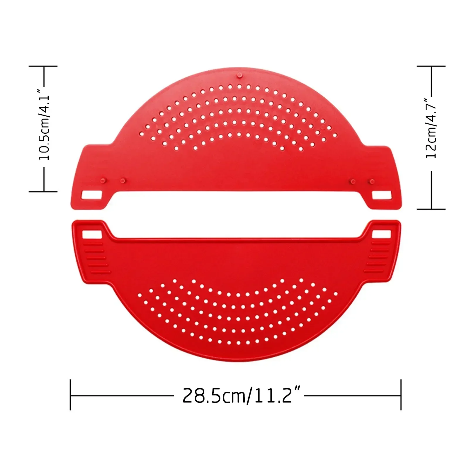 Silikon Pan Pot süzgeç Pot süzgeç Pan süzgeç makarna spagetti pratik boşaltma aracı ev mutfak için kolay boşaltma