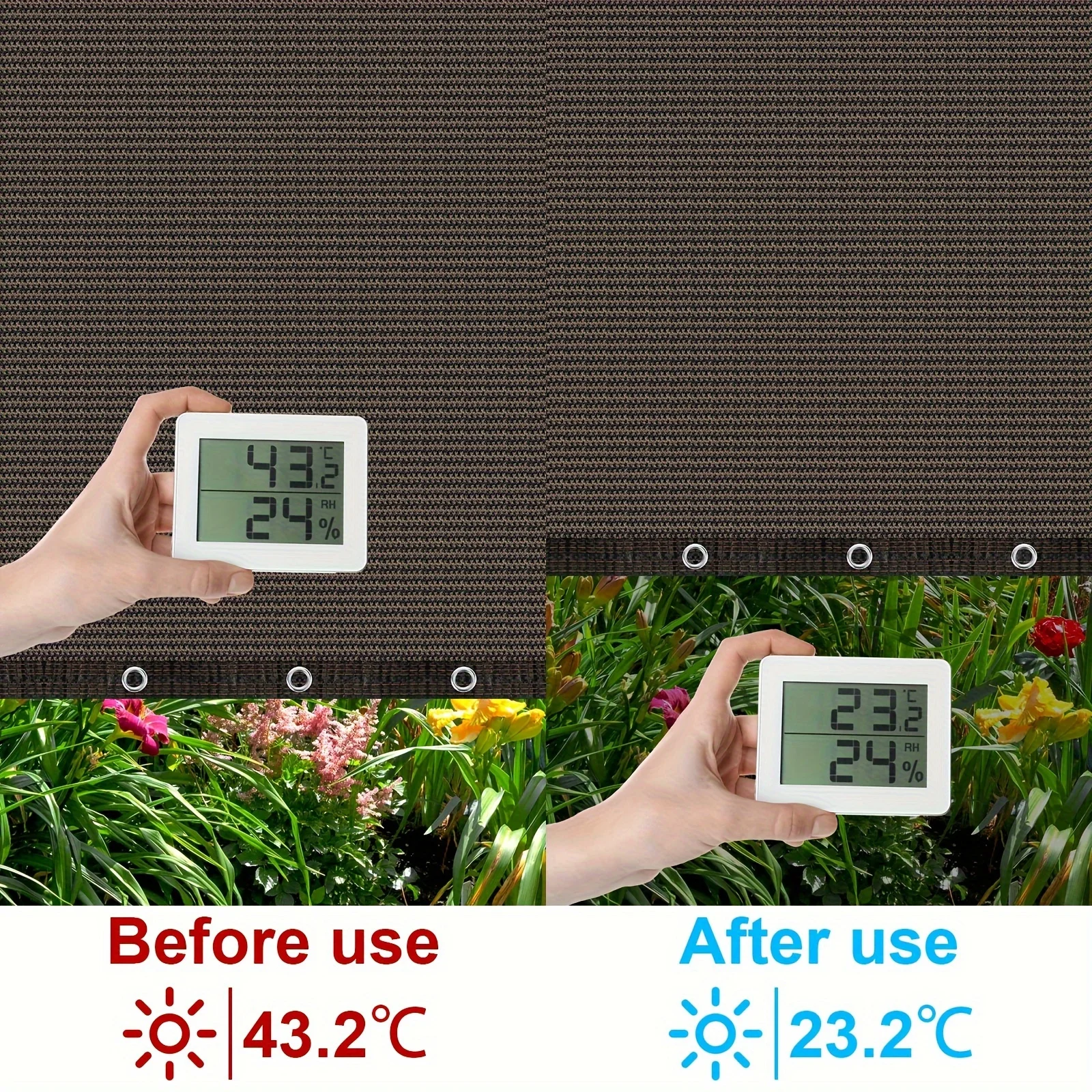 

【High-Intensity Horticultural Sunshade Net】Has a Balanced Shading and Ventilation Effect As an Efficient Outdoor Sunshade Net,