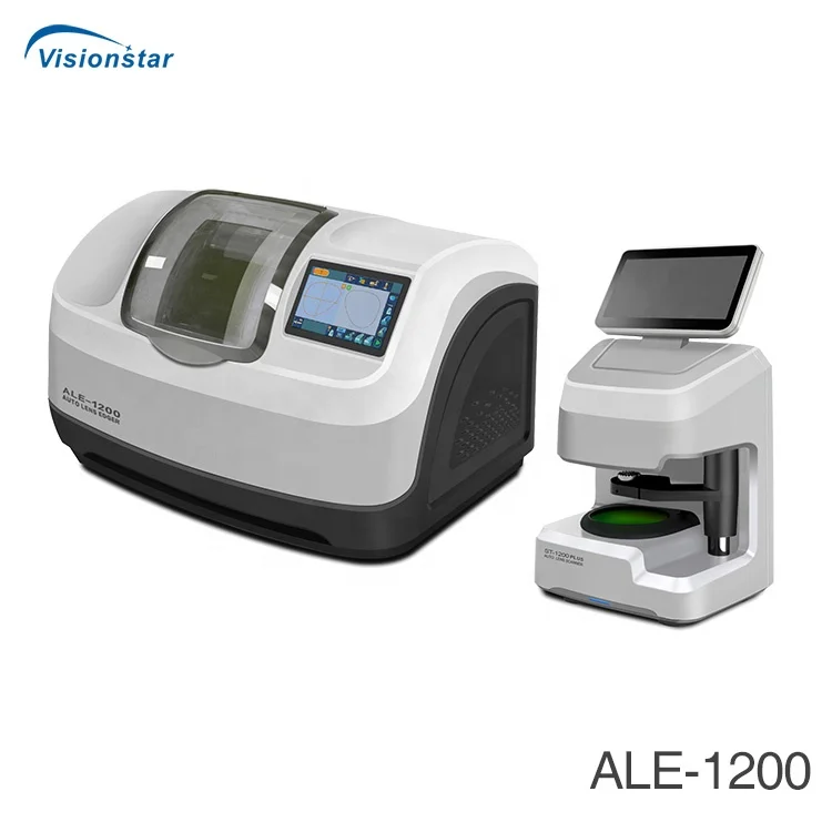 ALE-1200 Optical Laboratory Equipment Automatic 3D Auto Patternless Lens Edger with ST-1200 Scanner