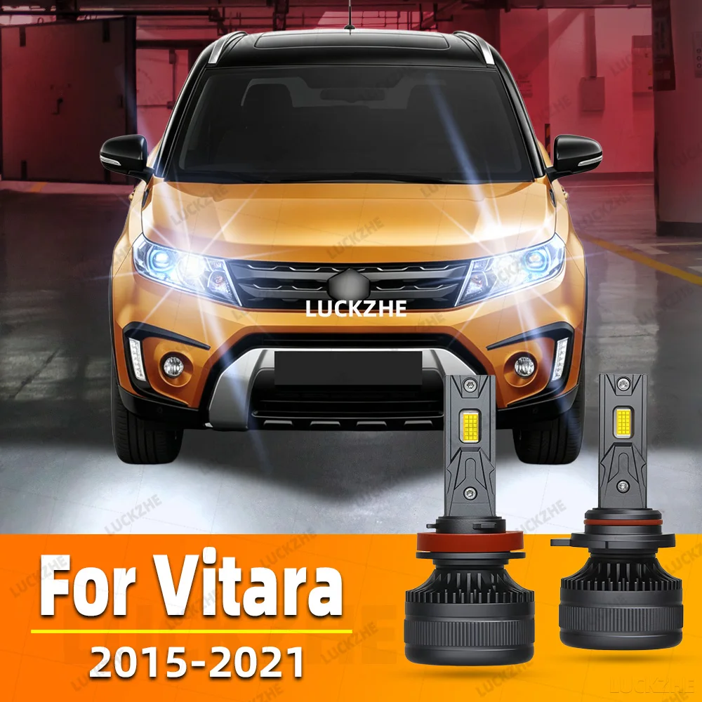 

For Suzuki Vitara LY 2015-2019 2020 2021 Led Headlight Canbus No Error Car Bulb High Power Auto Light Diode Lamp 200W 10000LM
