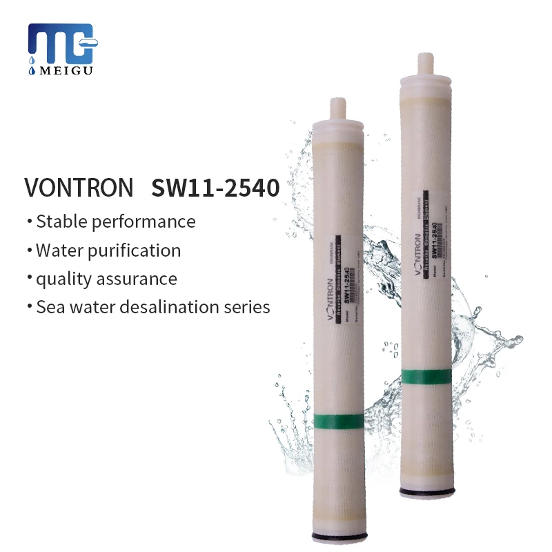 SW11-2540 Vontron SW RO Membrane Element 2540 Sea Water Reverse Osmosis Membrane for Sea Water Treatment Plant