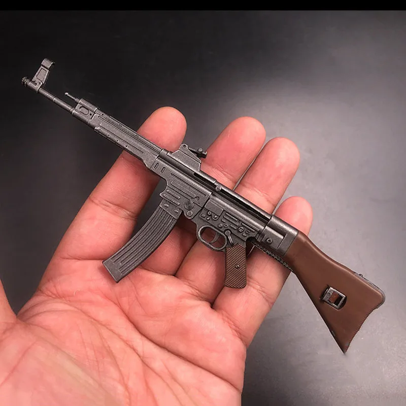 Sturmgewehr 44 1/6 escala alemán MP44 STG-44 Rifle automático de montaje modelo de arma militar para cuerpo de figuras de acción de 12"