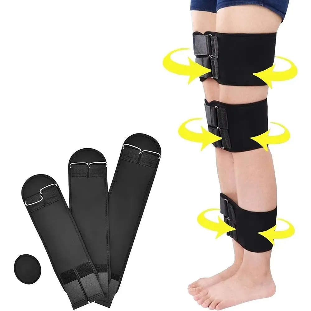 3Pcs/Set Professional Leg Correction Band Effective Correction Adjustable Strap Beauty Leg Band Support X/O Form Leg Correction