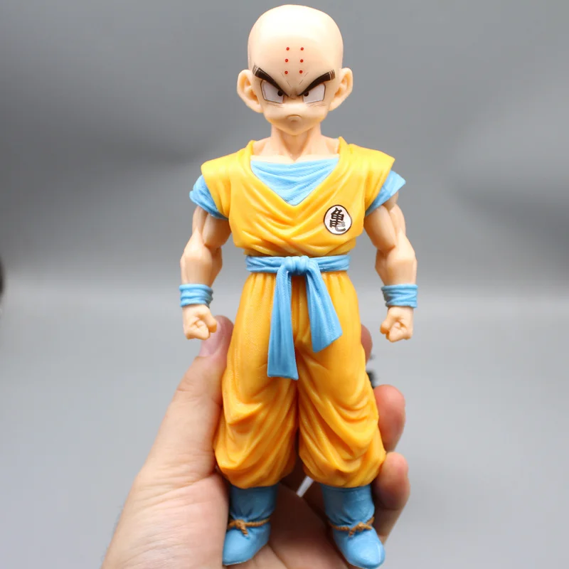 Dragon Ball Gk Infinite Z Warrior Series Krillin Son Gohan Battle Stand Model Desktop Decoration Collectibles Childrens Toy Gift image 6