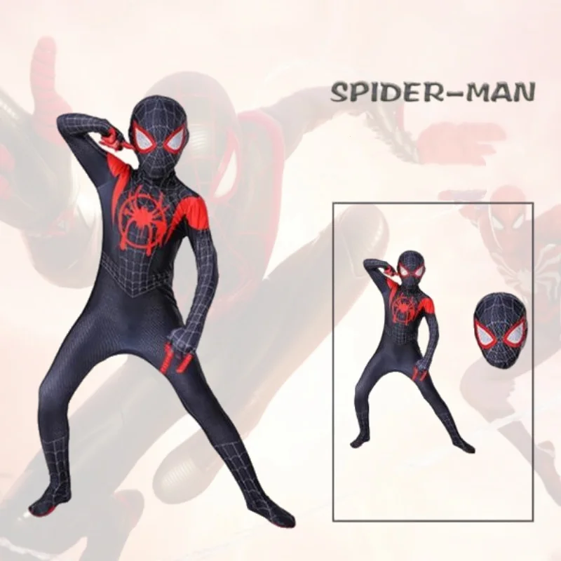 Nowe stroje cosplay anime na rok 2026, kombinezon superbohatera, dziecięce stroje cosplay Spider-Mana, rozmiar prezentowy 110-150 cm