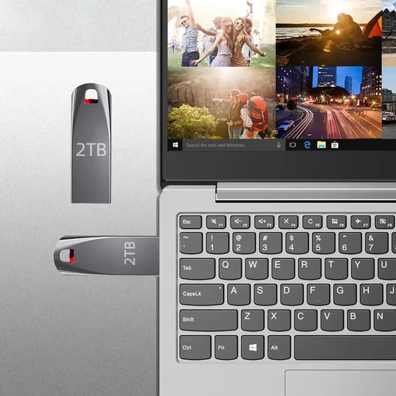 Xiaomi 2 ТБ USB 3.2 Металлические флэш-накопители Высокоскоростной ключ-накопитель 1 ТБ 512 ГБ Портативный USB-накопитель Водонепроницаемая USB-накопитель Memoria