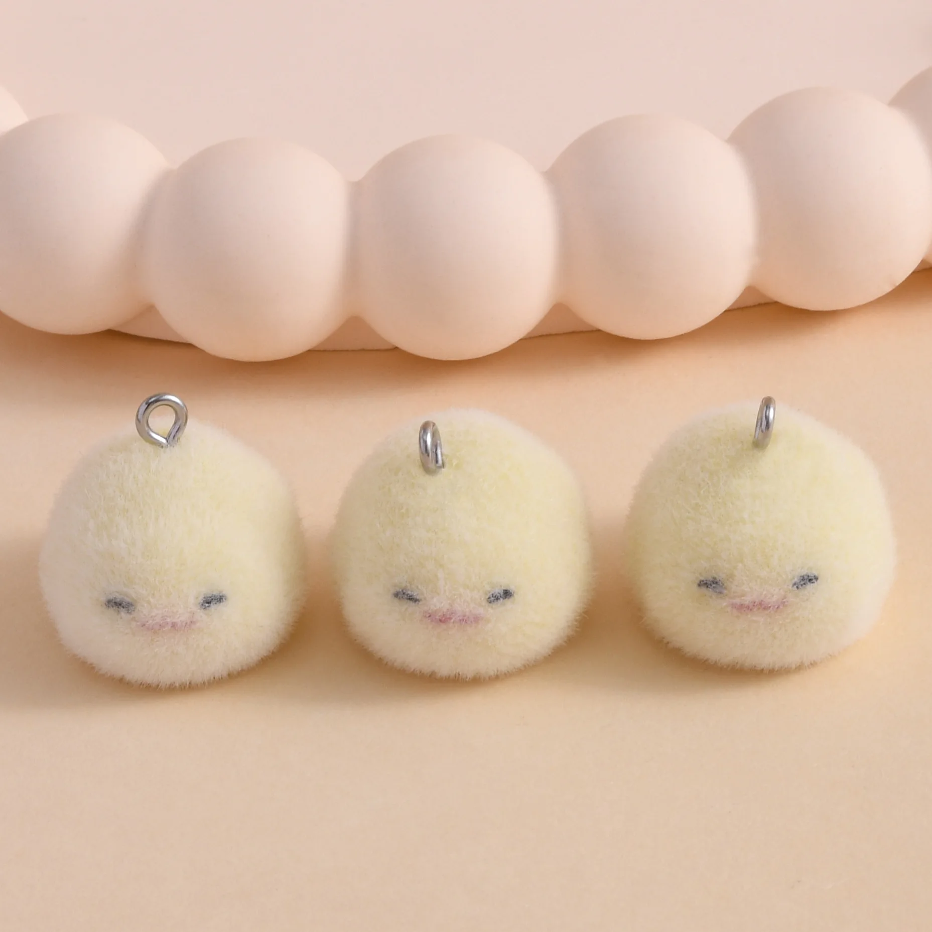 20pcs 3D Kawaii Small potatoes Charms Cute cartoon Doll Pendants for Earring Bag Keychains Making DIY Jewelry Accessories
