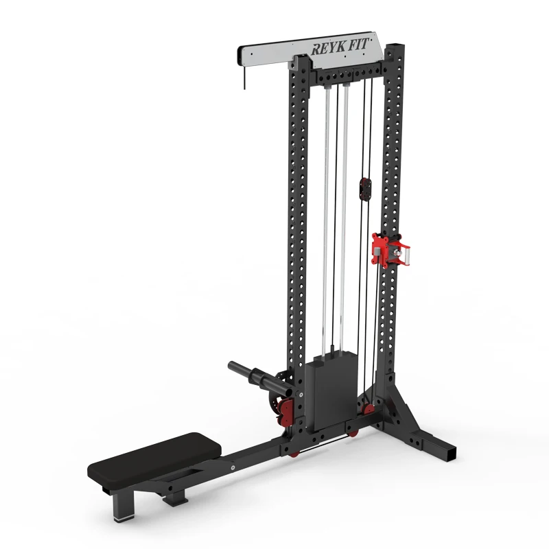 Hot Selling Steel Lat Pulldown Low Row Functional Trainer Custom Logo Multi-Function Station Fitness Equipment