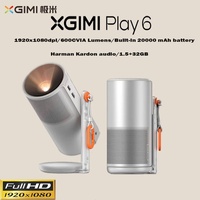 XGIMI Play 6 projecteur Full HD 1080P 600 CVIA Mini Portable extérieur batterie intégrée projecteur de cinéma Wi-Fi BluetoothHDR