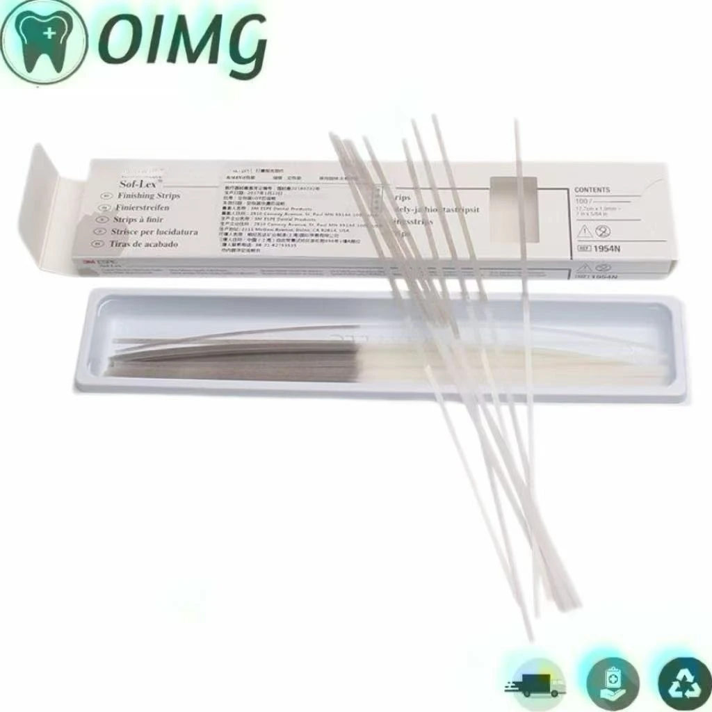 

Полоски для отделки и полировки Sof-Lex 1954/1954N Полоски для полировки зубов 17,7x1,9/3,9 мм